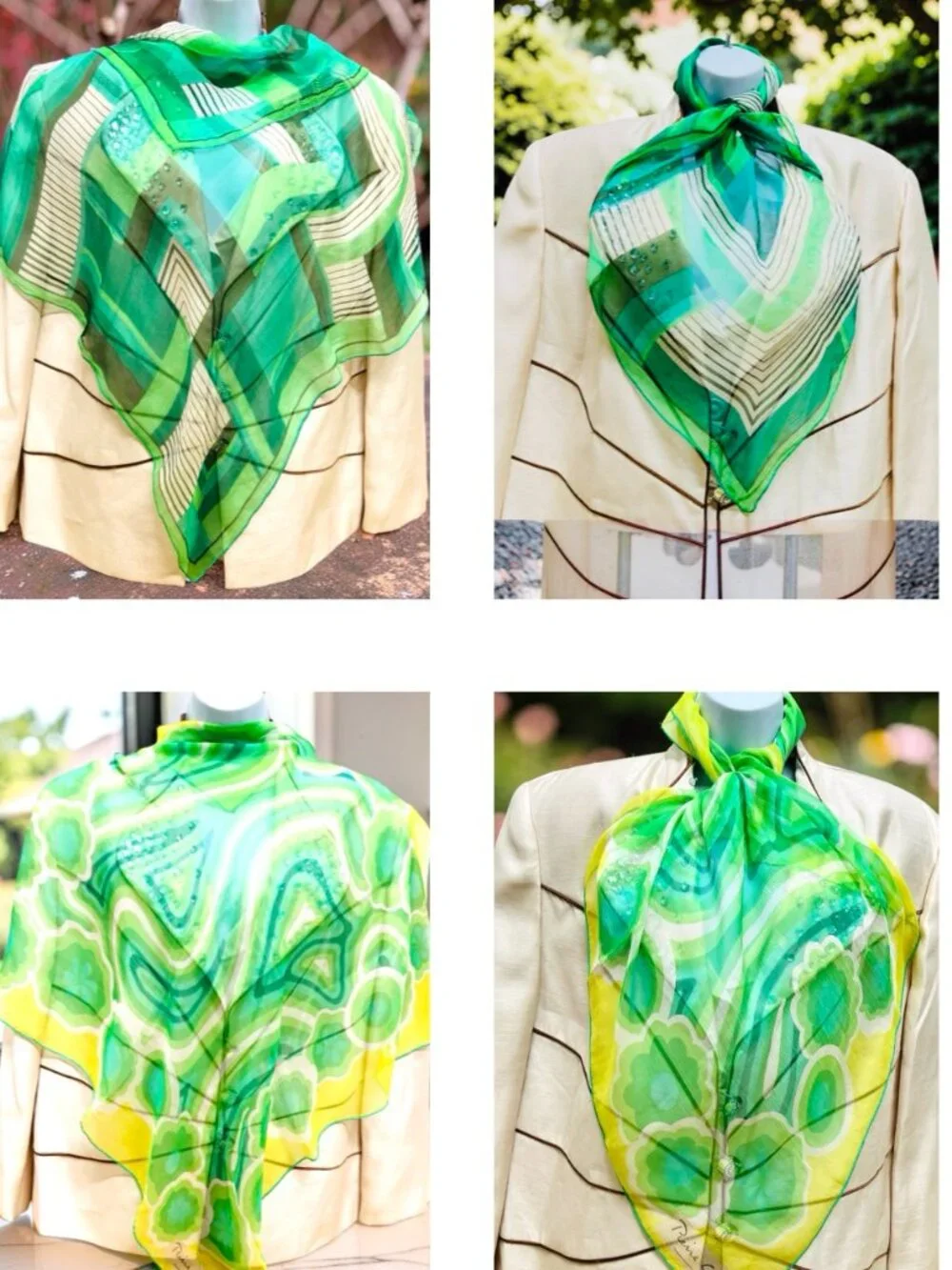 Pierre Cardin Paris + Other silk  Chiffon  scarf 30